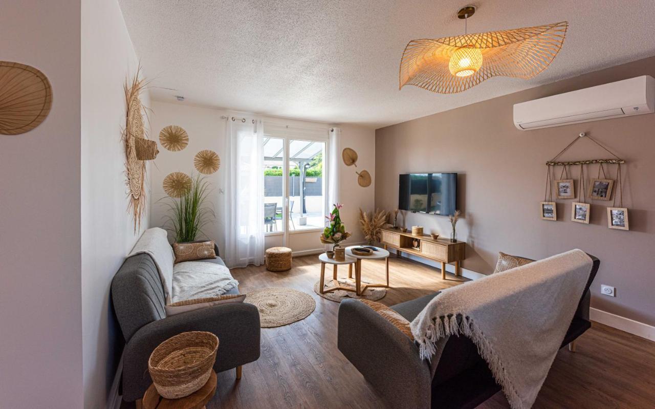 Villa Des Oliviers Sublime Villa Avec Piscine Chauffee Et Privee Et Baby Foot Bon-Encontre エクステリア 写真
