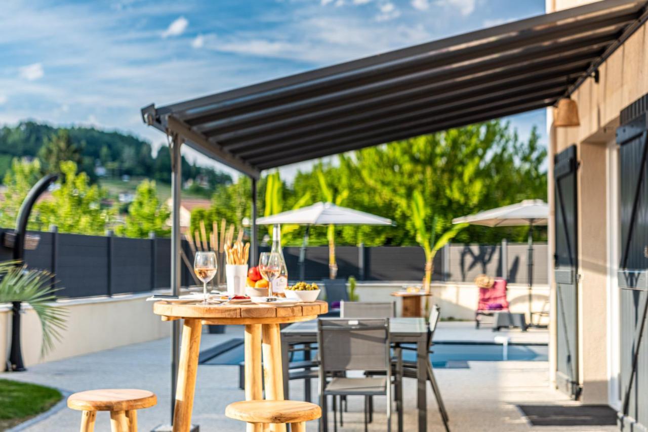 Villa Des Oliviers Sublime Villa Avec Piscine Chauffee Et Privee Et Baby Foot Bon-Encontre エクステリア 写真