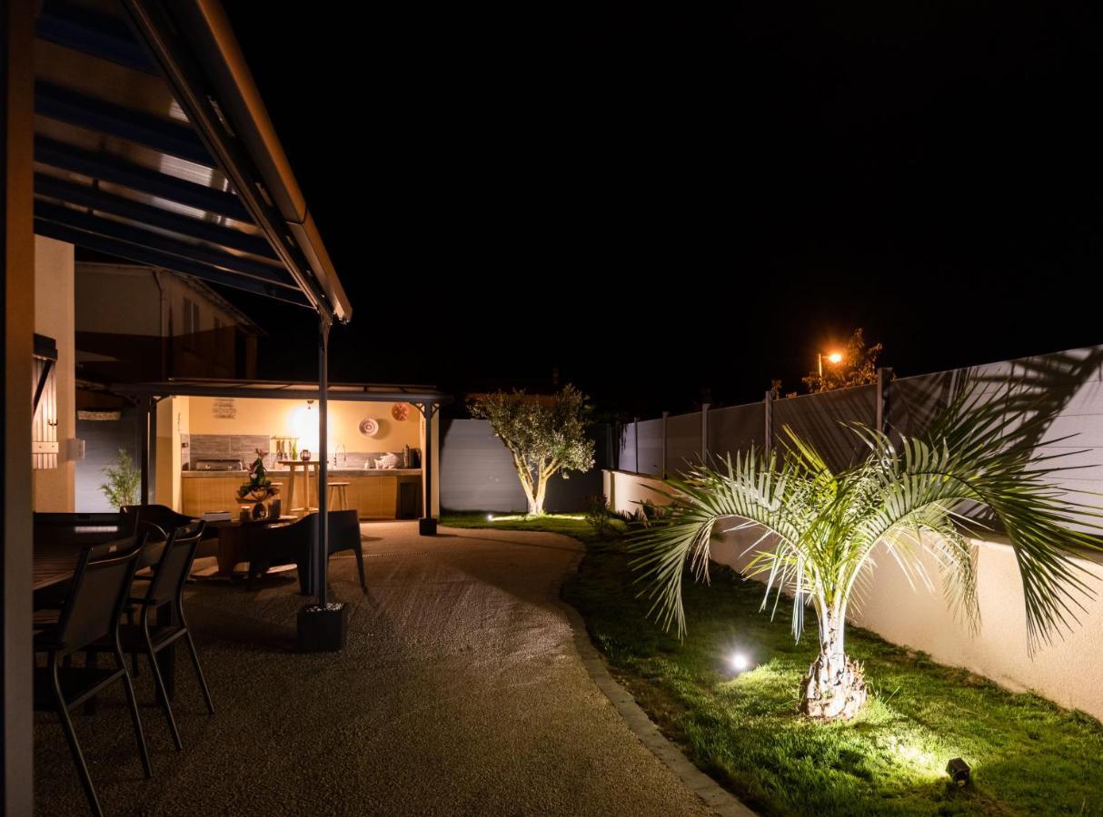 Villa Des Oliviers Sublime Villa Avec Piscine Chauffee Et Privee Et Baby Foot Bon-Encontre エクステリア 写真